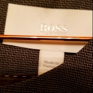 Grey Hugo Boss wool dress